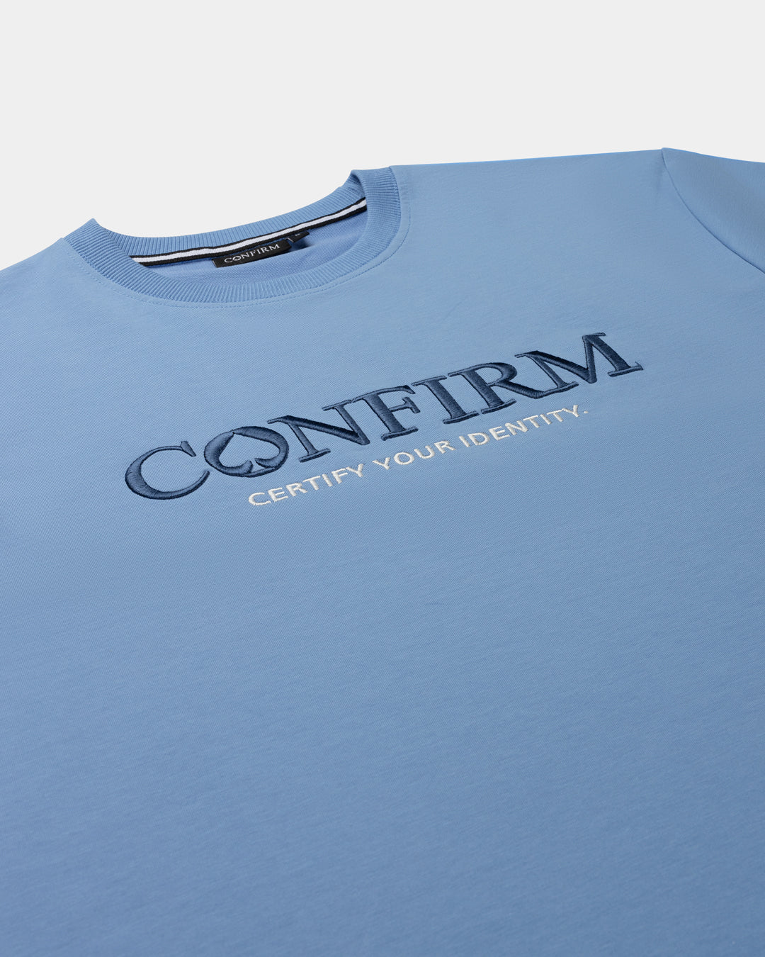 Soft solid T-shirt oversized | dusk blue