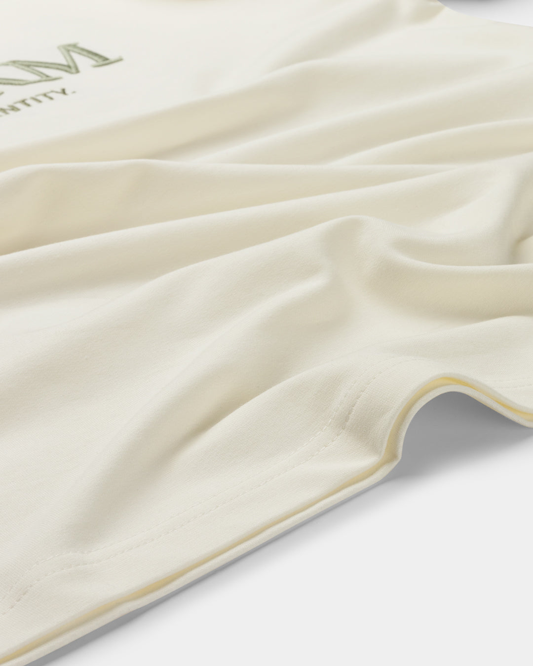 Soft solid T-shirt oversized | marshmallow