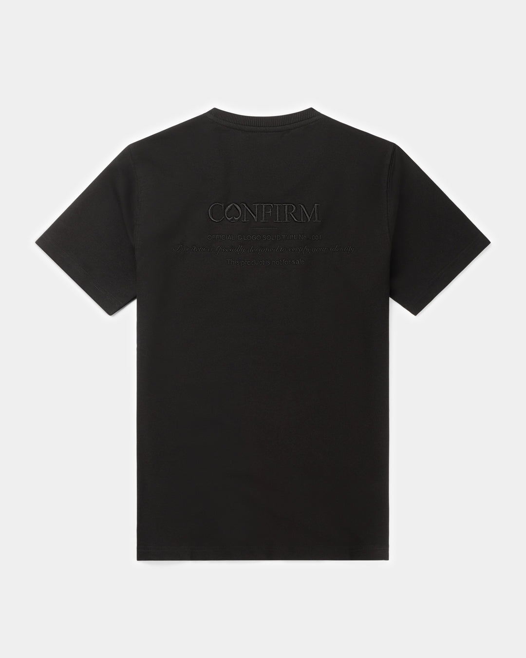 Soft solid T-shirt fitted | black