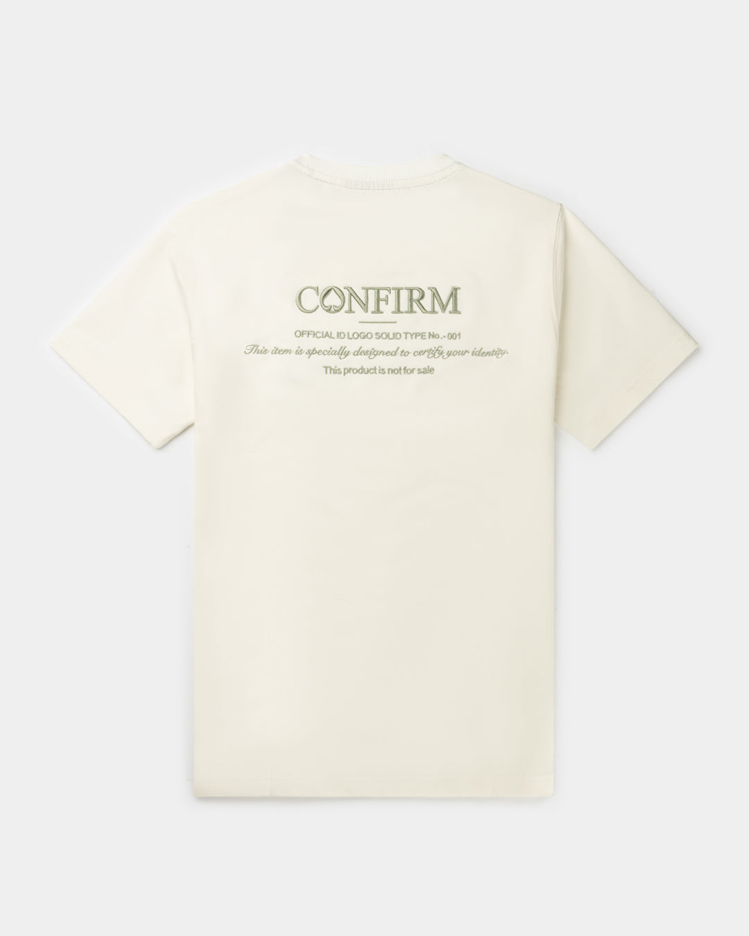 Soft solid T-shirt fitted | marshmallow