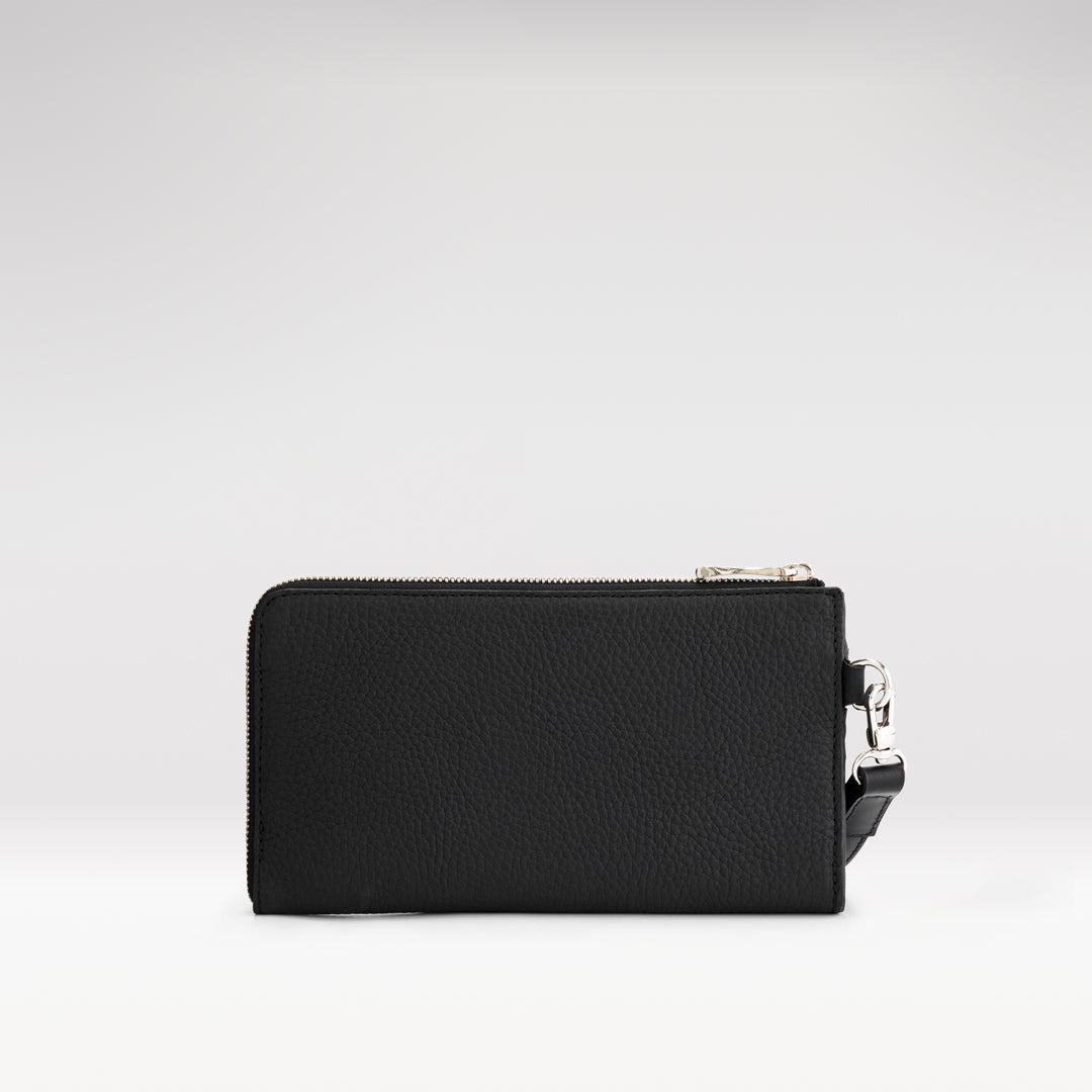 Wallet clutch Soft solid - monaco | black