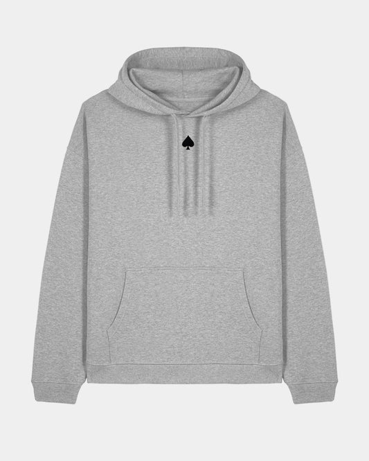 Confirm Oversized hoodie - velvet spade - grijs