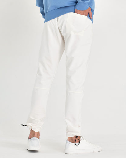 Soft solid track pants | Off white