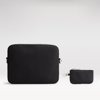 Duo bag Soft Solid | black