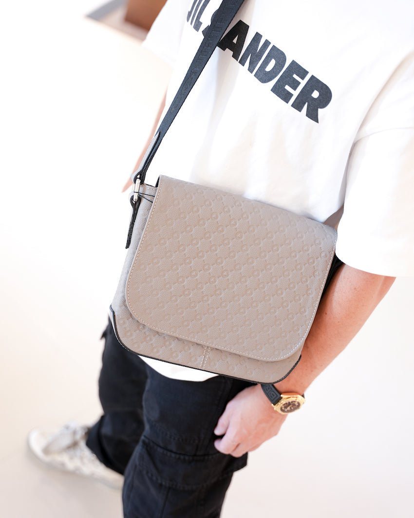 Messenger patterned - S | taupe