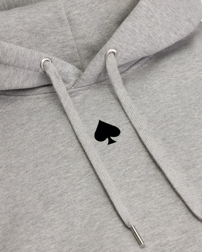 Ultra Heavy hoodie - spade | heather grey