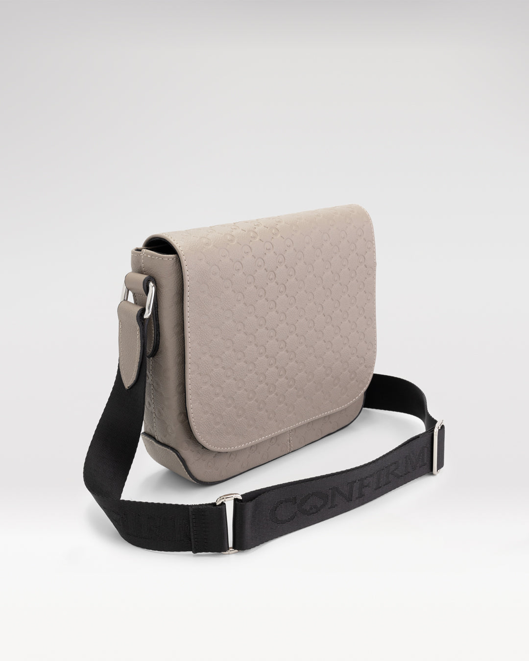 Messenger patterned- S | taupe
