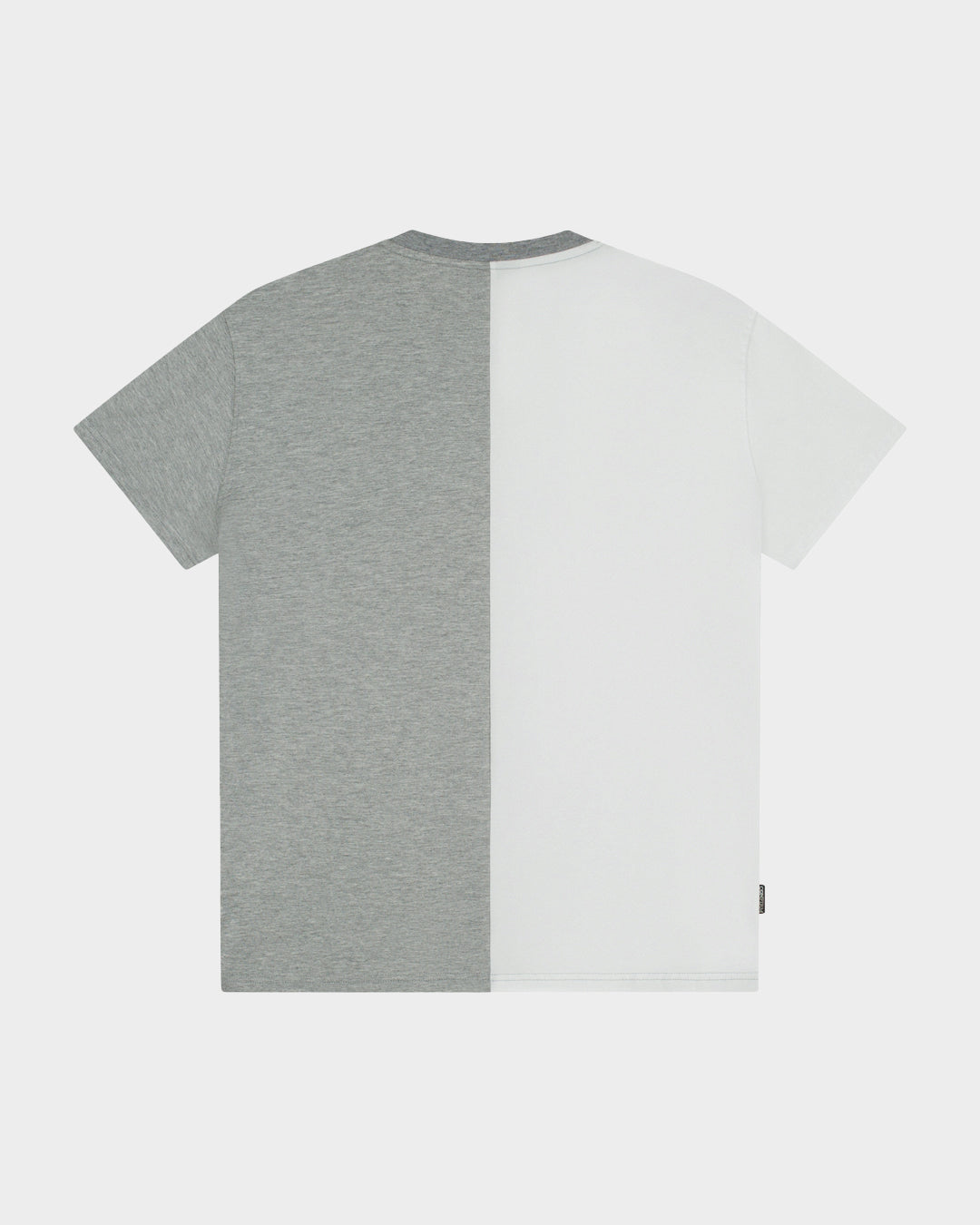 Confirm Original Duo heren T-shirt, links wit en rechts grijs mêlee, met CONFIRM-borstborduring