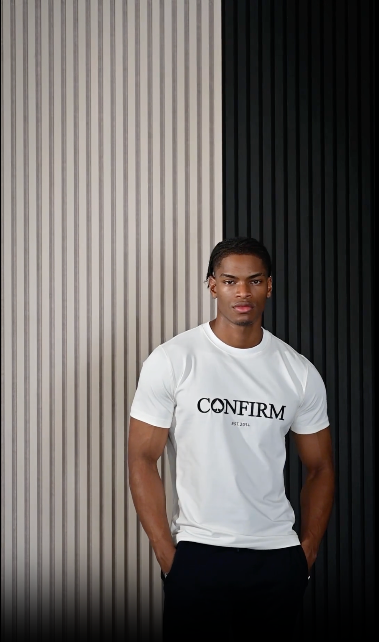Confirm Est. 2014 T shirt slim fit