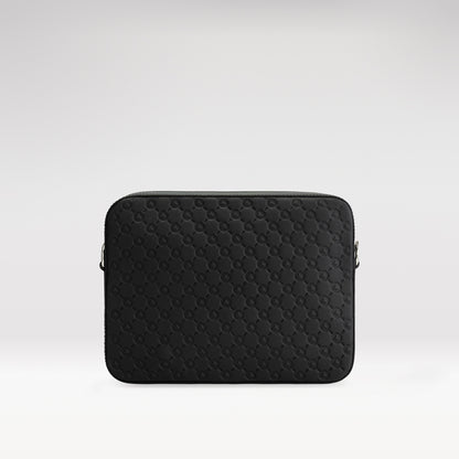 Triple bag patterned | black