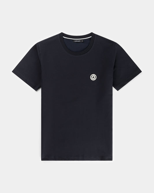 Soft solid T-shirt fitted | after midnight