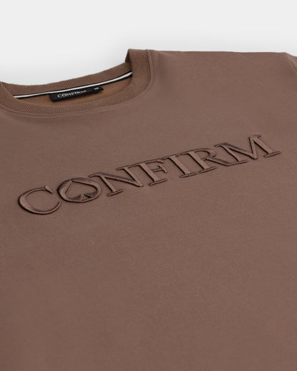 Soft Solid T-shirt TST | brown