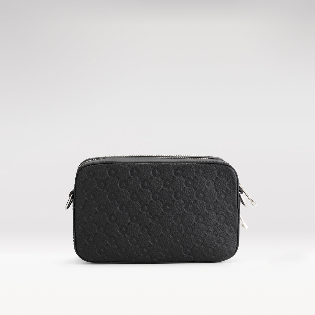 Mini pouch patterned | black