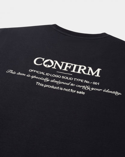 Soft solid T-shirt fitted | after midnight