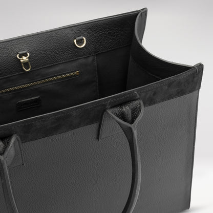 XL tote - monaco | black