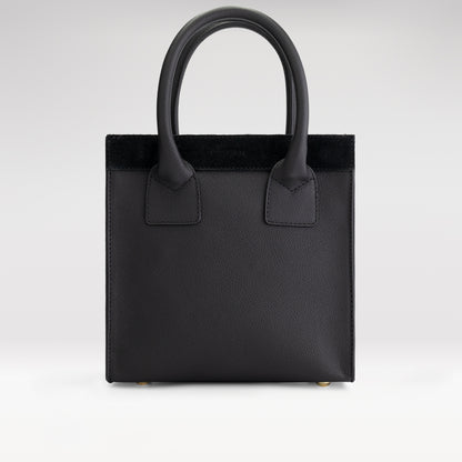 Mini Tote - monaco / suede | black
