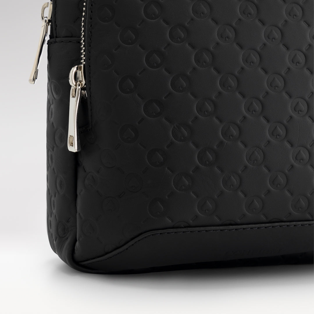 Singlebag patterned - roze | black