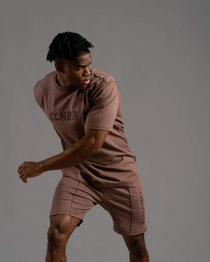 Soft Solid T-shirt TST | brown