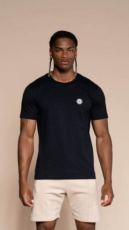 Soft solid T-shirt fitted | after midnight